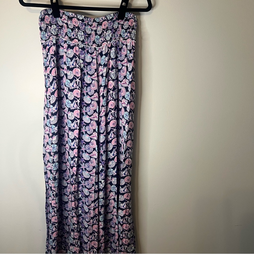Simply Southern Palazzo Shell Patterned Pants - image 3